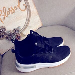 Adidas women’s Black and White Sneakers